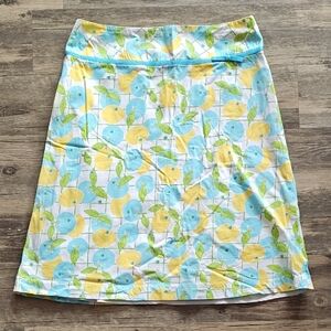 Vintage Lilly Pulizter Fruite Print Skirt. Size 12